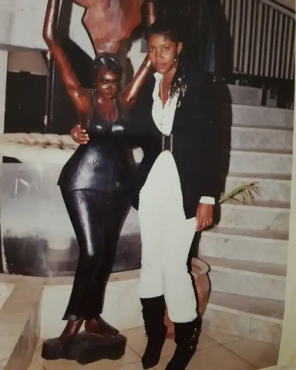 "I Was 18 Here" - Angela Okorie Shares Throwback Photo